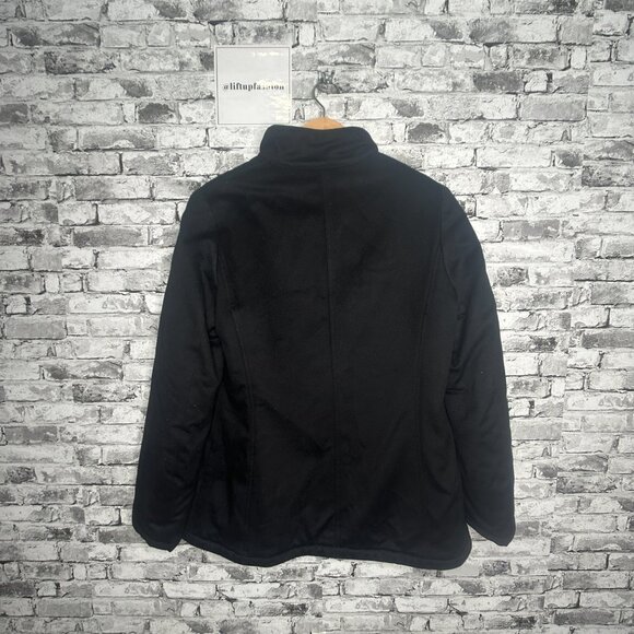 EUC Loro Piana Black Jacket w/ Gold Lining Size 46 - Picture 7 of 16